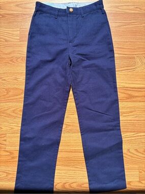 LITTLE ENGLISH Boys Navy Classic Pant (Size 8)